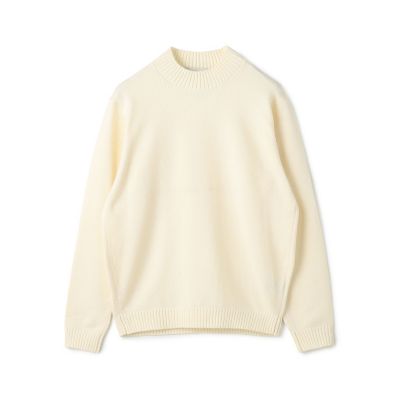 ＴＯＭＯＲＲＯＷＬＡＮＤ　ｔｒｉｃｏｔ　メリノベーシック　モックネックプルオーバー