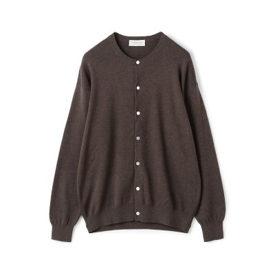 ＴＯＭＯＲＲＯＷＬＡＮＤ　ｔｒｉｃｏｔ　コットン　クルーネックカーディガン