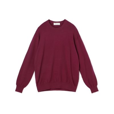 ＴＯＭＯＲＲＯＷＬＡＮＤ　ｔｒｉｃｏｔ　コットン　クルーネックプルオーバー