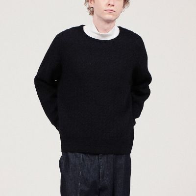 TOMORROWLAND tricot アルパカポリエステル クルー