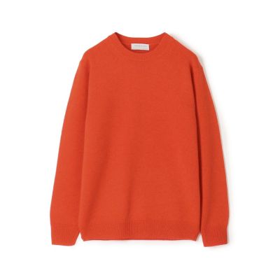 ＴＯＭＯＲＲＯＷＬＡＮＤ　ｔｒｉｃｏｔ　スーパーファインラムウール　クルーネックプルオーバー