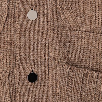 ＴＯＭＯＲＲＯＷＬＡＮＤ　ｔｒｉｃｏｔ　ハイランドウール　ニットブルゾン