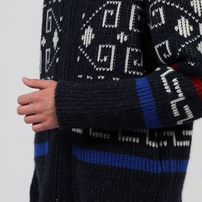 【別注】ＰＥＮＤＬＥＴＯＮ　カシミヤ　ショールカラー　カウチンニット