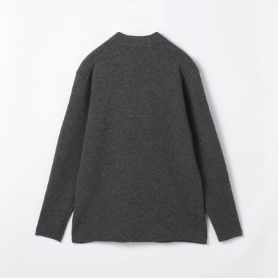 カシミヤ　ダブルブレステッド　カーディガン