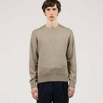 TOMORROWLAND tricot シルク クルーネックニット