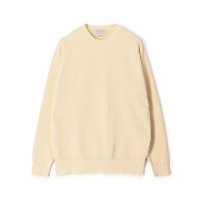 ＴＯＭＯＲＲＯＷＬＡＮＤ　ｔｒｉｃｏｔ　コットンポリエステル　クルーネックニット