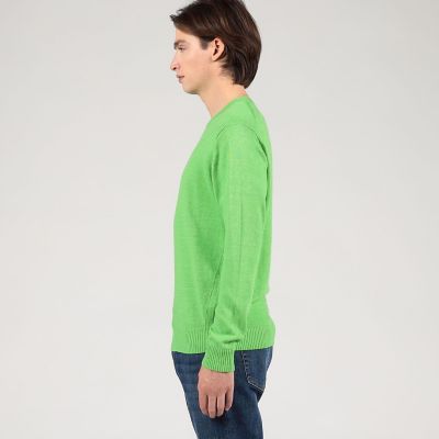 TOMORROWLAND Tricot リネンクルーネック プル