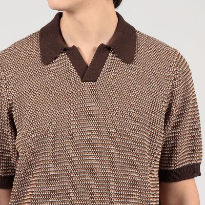 Tricot マーセライズコットン ハーフスリーブ プルオーバー