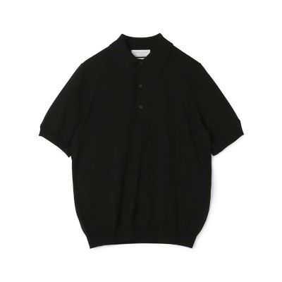 ＴＯＭＯＲＲＯＷＬＡＮＤ　ｔｒｉｃｏｔ　シルクコットン　ニットポロシャツ　ＳＥＳＩＡ
