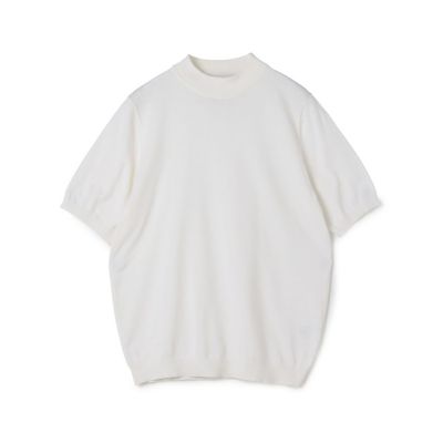ＴＯＭＯＲＲＯＷＬＡＮＤ　ｔｒｉｃｏｔ　シルクコットン　モックネックプルオーバーニット　ＳＥＳＩＡ
