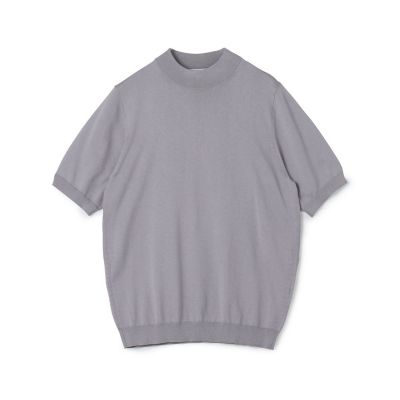 ＴＯＭＯＲＲＯＷＬＡＮＤ　ｔｒｉｃｏｔ　シルクコットン　モックネックプルオーバーニット　ＳＥＳＩＡ
