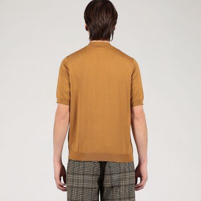 ＴＯＭＯＲＲＯＷＬＡＮＤ　ｔｒｉｃｏｔ　シルクコットン　モックネックプルオーバーニット　ＳＥＳＩＡ