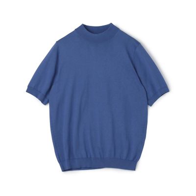 ＴＯＭＯＲＲＯＷＬＡＮＤ　ｔｒｉｃｏｔ　シルクコットン　モックネックプルオーバーニット　ＳＥＳＩＡ