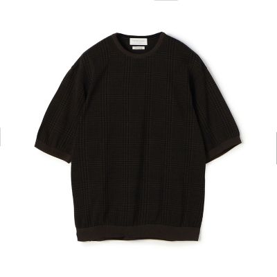 TOMORROWLAND tricot チェック柄 コットンハーフ