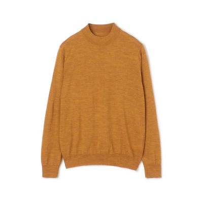 ＜TOMORROWLAND (Men)＞ＴＯＭＯＲＲＯＷＬＡＮＤ　ｔｒｉｃｏｔ　スーパーファインメリノウール　モックネックプルオーバー　Ｓ－ＷＯＯＬ