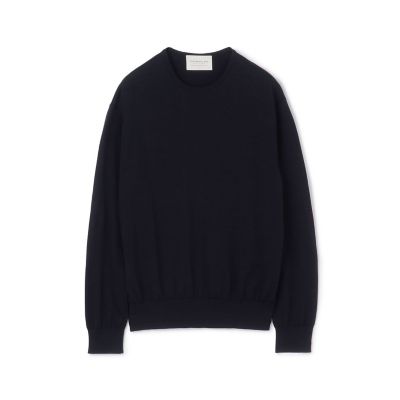 ＜TOMORROWLAND (Men)＞ＴＯＭＯＲＲＯＷＬＡＮＤ　ｔｒｉｃｏｔ　　シルク　クルーネックプルオーバー