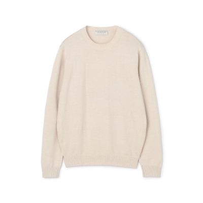【送料無料】TOMORROWLAND (Men)/トゥモローランド TOMORROWLAND tricot メリノベーシック クルーネックプルオーバー 13オフホワイト トップス【三越伊勢丹/公式】