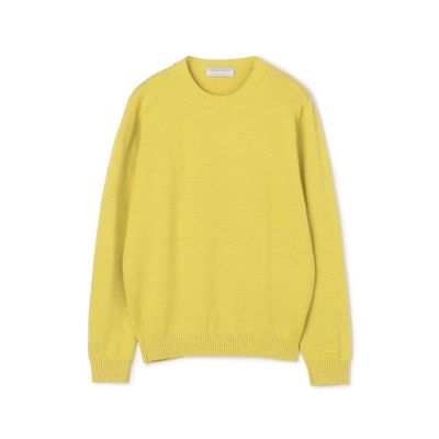 【送料無料】TOMORROWLAND (Men)/トゥモローランド TOMORROWLAND tricot メリノベーシック クルーネックプルオーバー 23イエロー トップス【三越伊勢丹/公式】