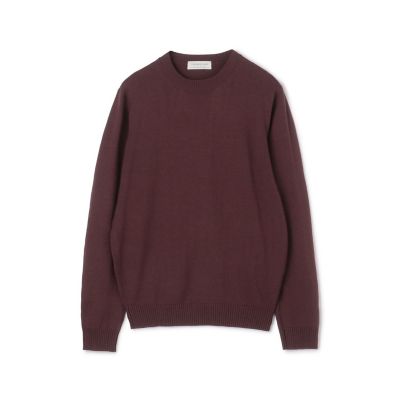【送料無料】TOMORROWLAND (Men)/トゥモローランド TOMORROWLAND tricot メリノベーシック クルーネックプルオーバー 75パープル トップス【三越伊勢丹/公式】