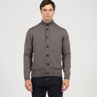 ✨美品✨ トゥモローランド トリコット ニットカーディガン ウール ケーブル 紺 中古・古着通販】TOMORROW LAND tricot (トゥモローランド