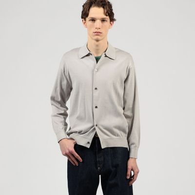 トゥモローランド ボルジィー長袖カーディガンコットン オーバーサイズ定価2.6万 セール】 TOMORROWLAND tricot コットンカシミヤ クルーネック