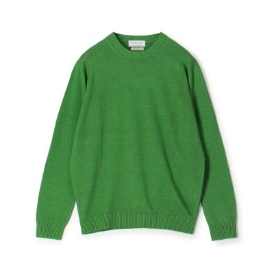 TOMORROWLAND tricot リネンクルーネック プル