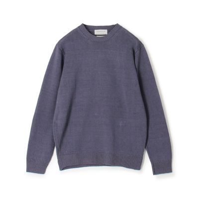 TOMORROWLAND tricot リネンクルーネック プル