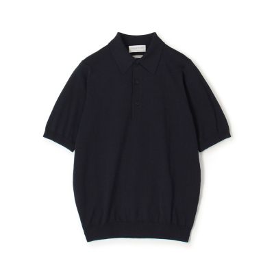 新品未使用　タグ付　トゥモローランド　カシミヤ　シルク　ポロシャツ　M メンズ TOMORROWLAND tricot シルクコットン ニット