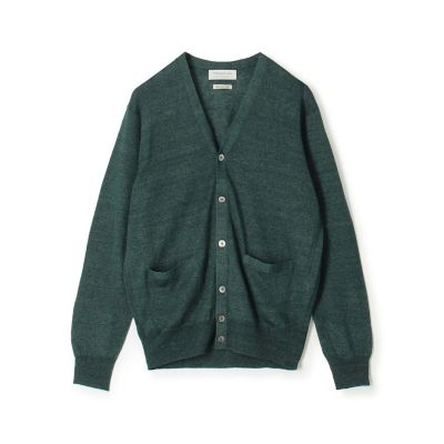 トゥモローランド　カーディガン TOMORROWLAND tricot ティントリネン Vネック