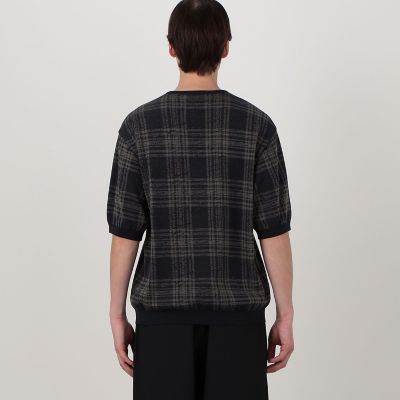 TOMORROWLAND tricot チェック柄 コットンハーフ 