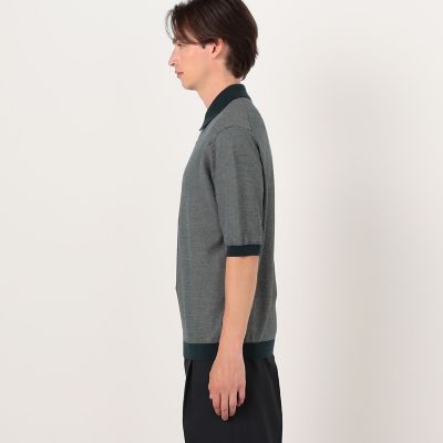 別注】JOHN SMEDLEY 30Gハニカム編み ニットポロ