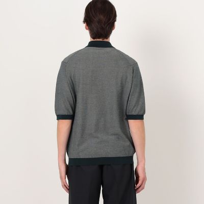 別注】JOHN SMEDLEY 30Gハニカム編み ニットポロ