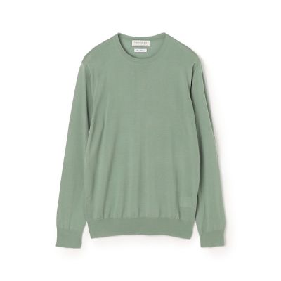 TOMORROWLAND スーパーファインメリノウール ニット L グレー TOMORROWLAND tricot スーパーファインメリノウール