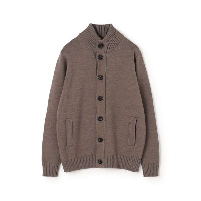 TOMORROWLAND tricot メリノウール スタンドカラー