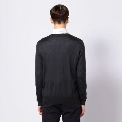 カシミヤシルク Vネックニット | TOMORROWLAND (Men