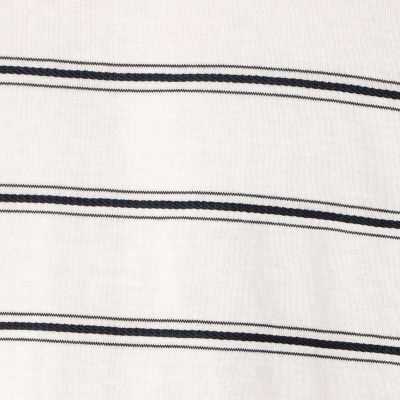 コットン　ロープボーダー　ニットＴシャツ