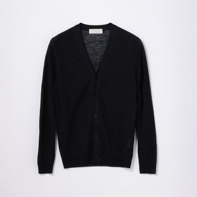 □TOMORROWLAND tricot ティントリネン Vネックカーディガン