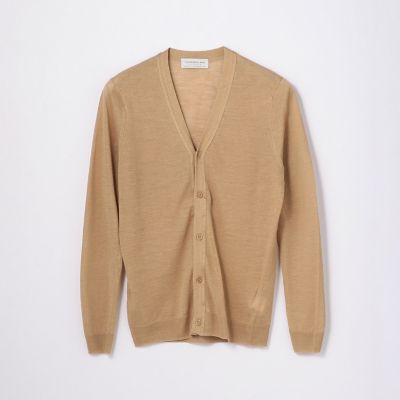 TOMORROWLANDtricot トゥモローランド ラミーニットカーディガン ラミーニット Vネックカーディガン | TOMORROWLAND (Men
