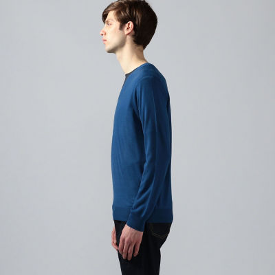 スーパーファインメリノウール Vネックニット | TOMORROWLAND (Men