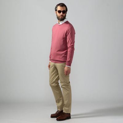 ＜TOMORROWLAND (Men)＞スーパーファインメリノウール　クルーネックニット