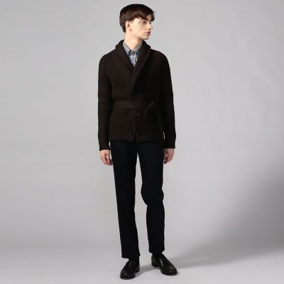 ＜TOMORROWLAND (Men)＞ウールカシミヤ　ショールカラーカーディガン　　ＺＥＧＮＡ　ＢＡＲＵＦＦＡ