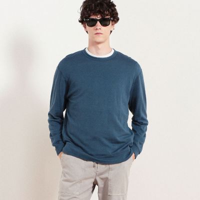 ドゥーズィエムクラス loose sleeve プルオーバー コットンカシミヤ コットンカシミヤミニ裏毛 クルーネックプルオーバー | TOMORROWLAND