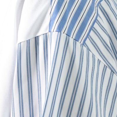 スウィッチング　ストライプロングスリーブＴシャツ