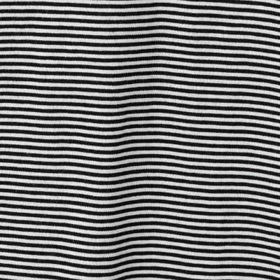オーガニックコットン　クルーネックボーダーＴシャツ