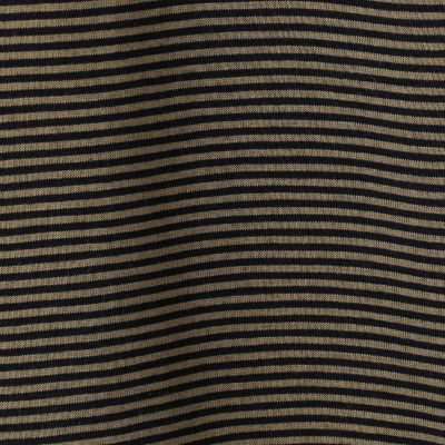 オーガニックコットン　クルーネックボーダーＴシャツ