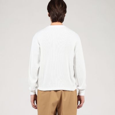 スビンコットン ワッフル クルーネックカットソー | TOMORROWLAND (Men