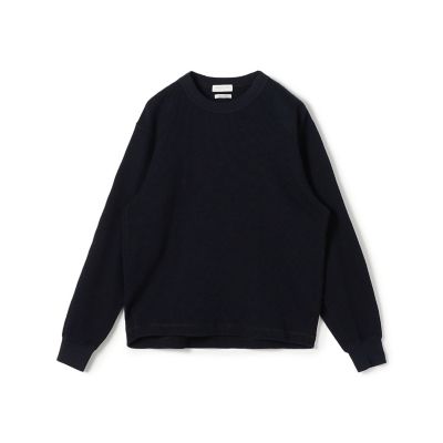 スビンコットン ワッフル クルーネックカットソー