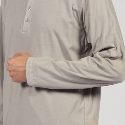 ストレッチ天竺　レイヤードカットソー