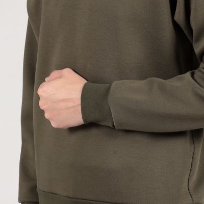 スビンコットン　ダンボール　クルーネックスウェット