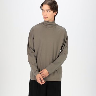 60／3スビンコットン タートルネック ロングスリーブ